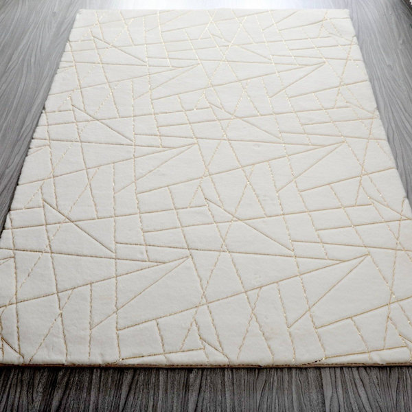 Mercer41 Yaraghi Performance White Rug Wayfair